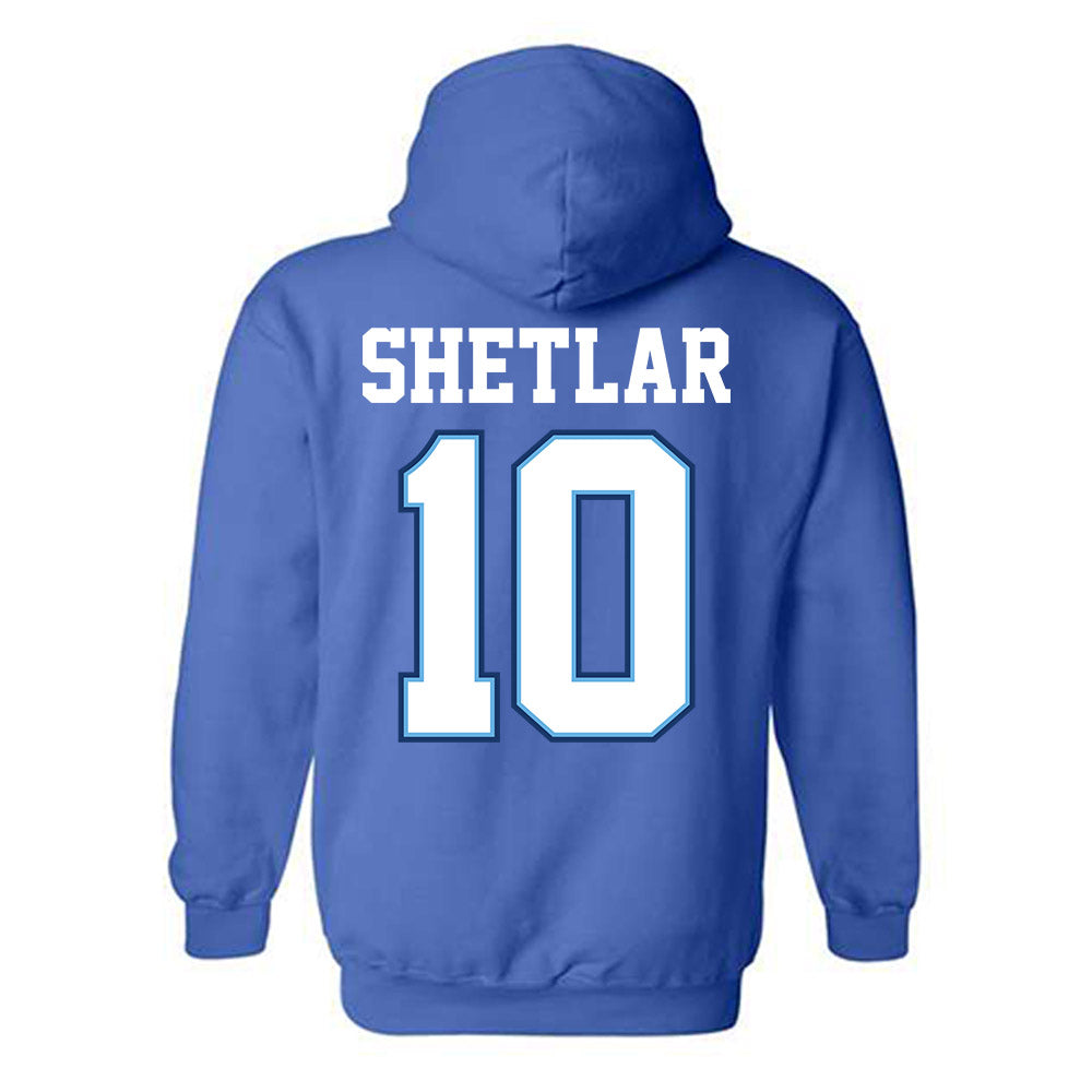 Drake - NCAA Mens Basketball : Eli Shetlar - Classic Shersey Hooded Sweatshirt-1