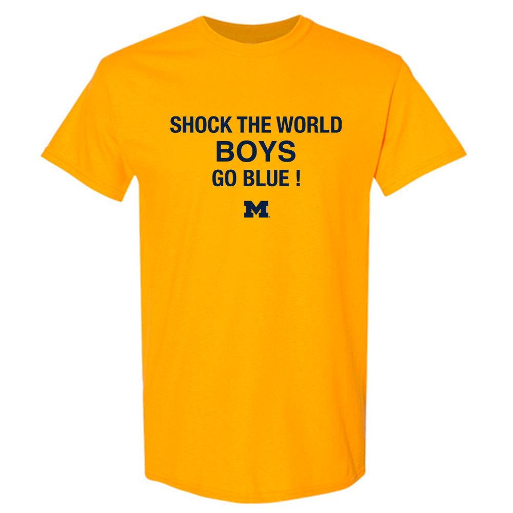 Michigan - NCAA Men's Basketball : Roster T-Shirt-0