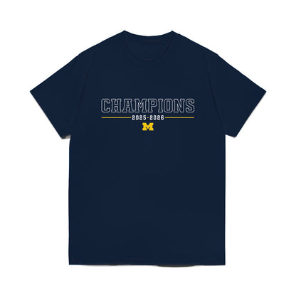 Michigan - NCAA Men's Basketball : Roster Comfort Colors T-Shirt-0