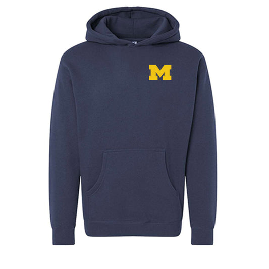 Michigan - NCAA Men's Basketball : National Champions NCAA® March Madness® Shock the World Hooded Pullover Sweatshirt-0