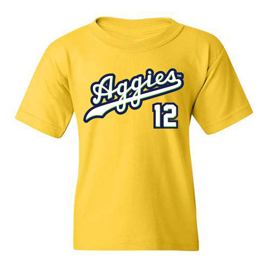Texas A&M - NCAA Baseball : Classic Shersey Youth T-Shirt-0