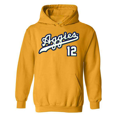 Texas A&M - NCAA Baseball : Classic Shersey Hooded Sweatshirt-0