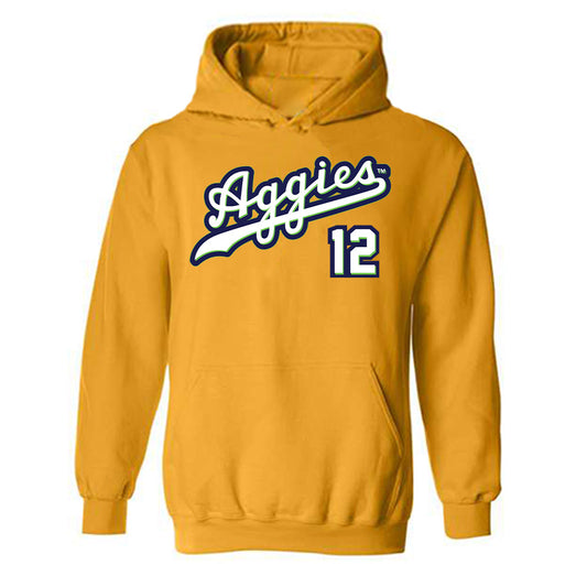 Texas A&M - NCAA Baseball : Classic Shersey Hooded Sweatshirt-0