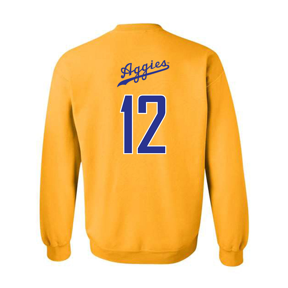 Texas A&M - NCAA Baseball : Classic Shersey Crewneck Sweatshirt-1