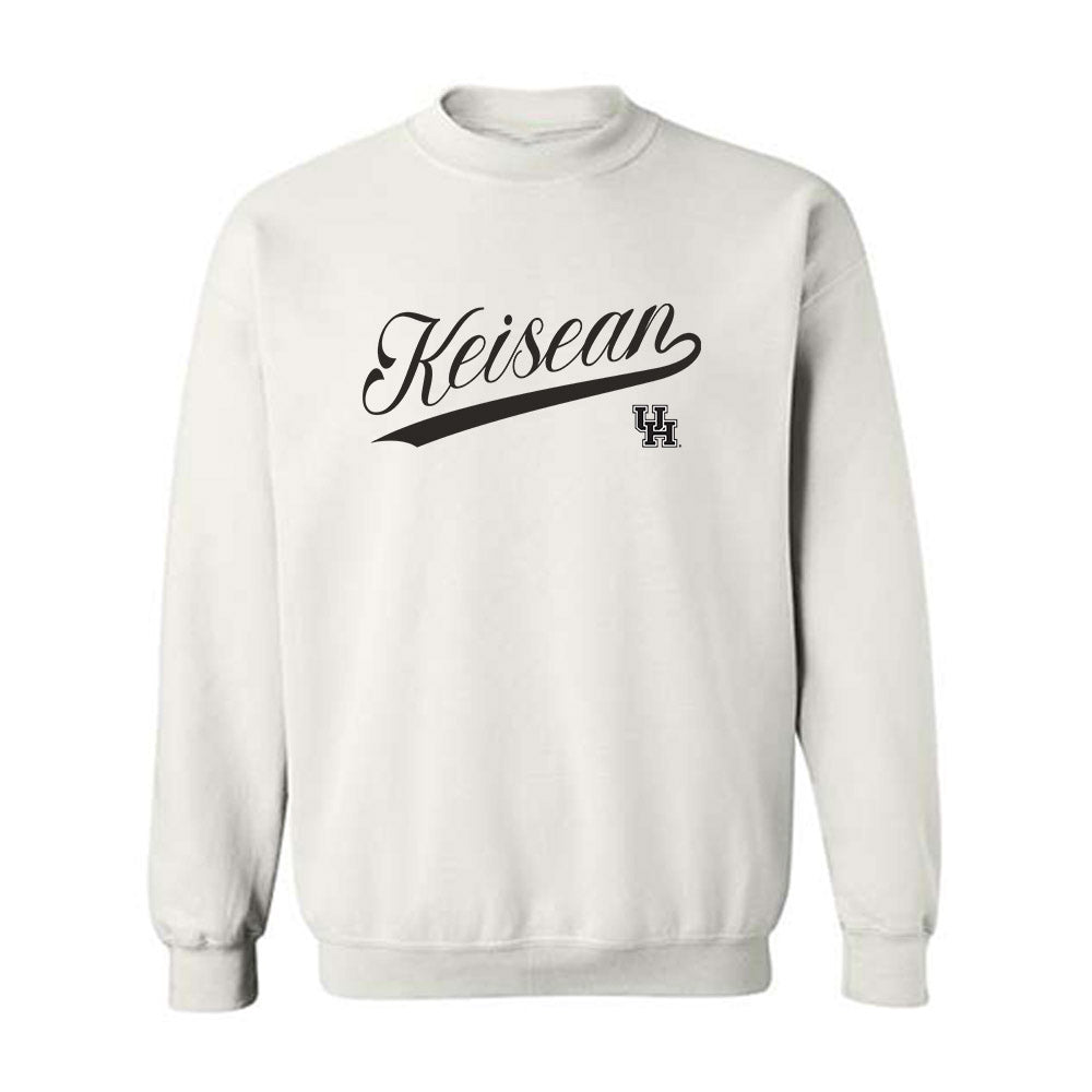 Houston - NCAA Football : Keisean Henderson - Graphic Crewneck Sweatshirt-0