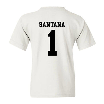 SDSU - NCAA Baseball : Dawson Santana - Classic Shersey Youth T-Shirt-1