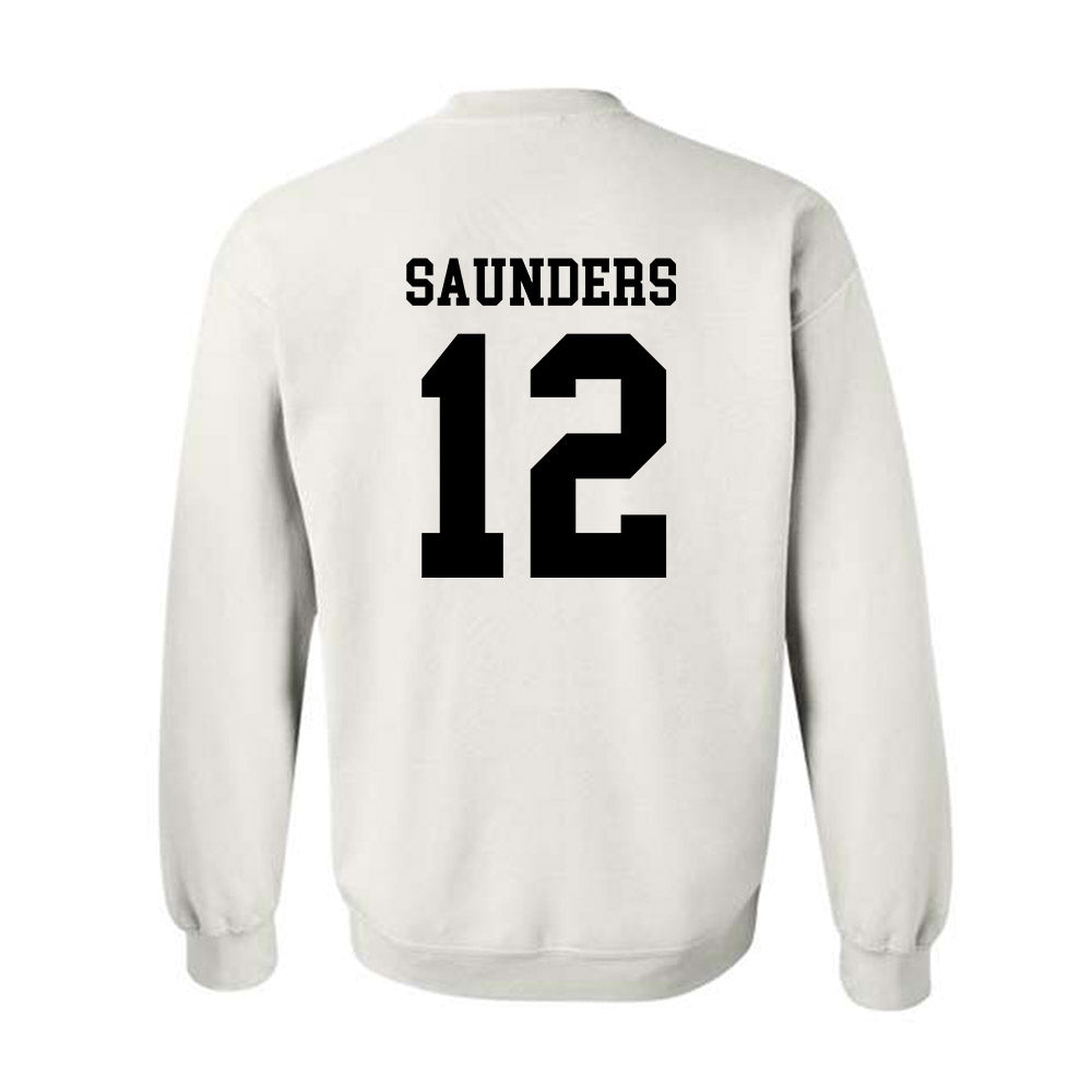 SDSU - NCAA Football : Stone Saunders - Classic Shersey Crewneck Sweatshirt-1