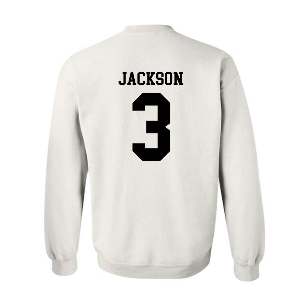 SDSU - NCAA Baseball : Jake Jackson - Classic Shersey Crewneck Sweatshirt-1