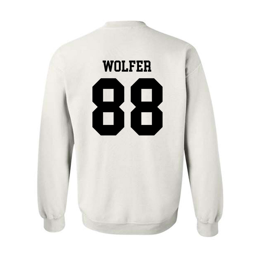 SDSU - NCAA Football : Ryan Wolfer - Classic Shersey Crewneck Sweatshirt-1