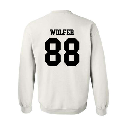 SDSU - NCAA Football : Ryan Wolfer - Classic Shersey Crewneck Sweatshirt-1