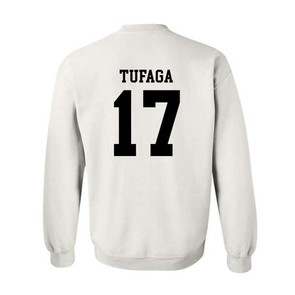 SDSU - NCAA Football : Kaimana Tufaga - Classic Shersey Crewneck Sweatshirt-1
