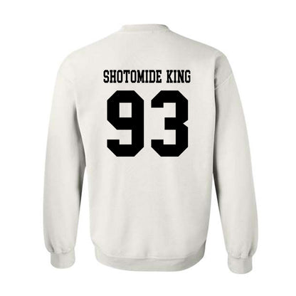 SDSU - NCAA Football : Ayo Shotomide-King - Classic Shersey Crewneck Sweatshirt-1