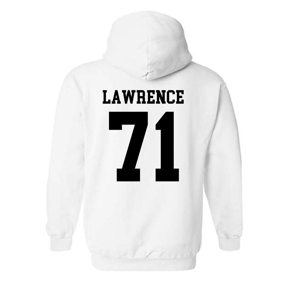 SDSU - NCAA Football : Evan Lawrence - Classic Shersey Hooded Sweatshirt-1