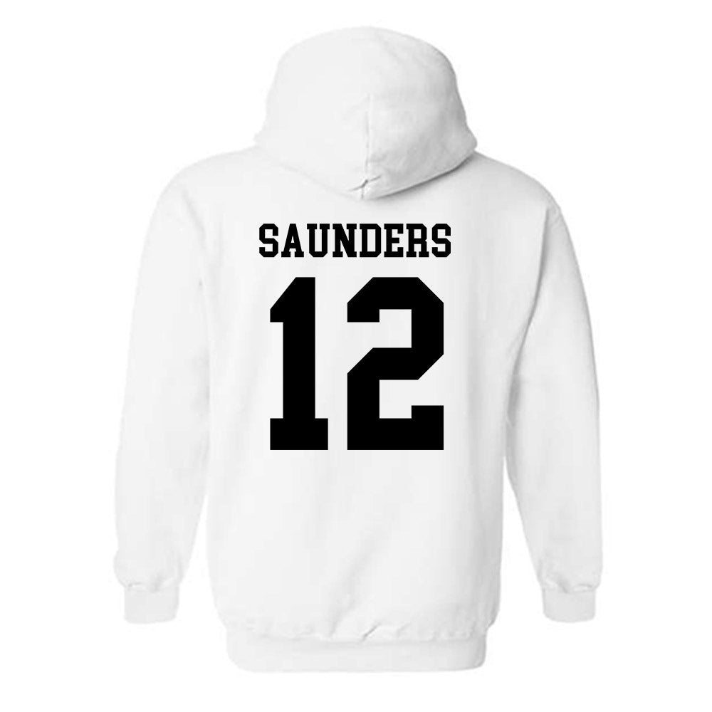 SDSU - NCAA Football : Stone Saunders - Classic Shersey Hooded Sweatshirt-1