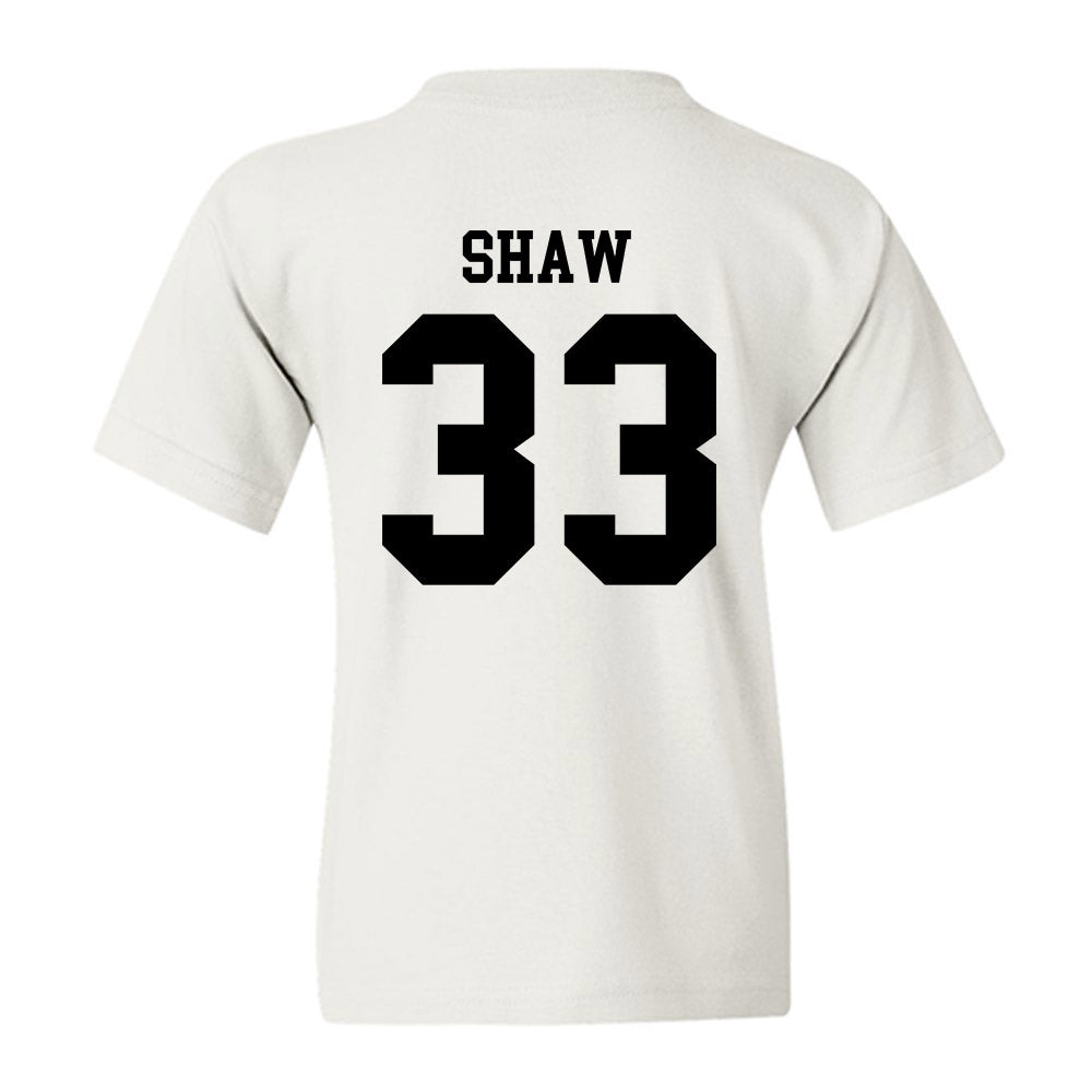 SDSU - NCAA Baseball : Connor Shaw - Classic Shersey Youth T-Shirt-1