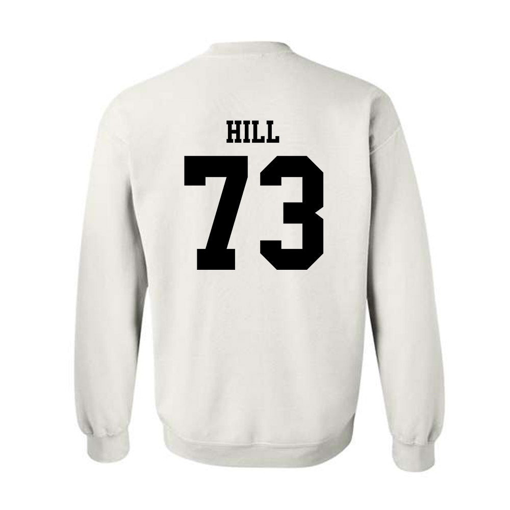 SDSU - NCAA Football : Brady Hill - Classic Shersey Crewneck Sweatshirt-1