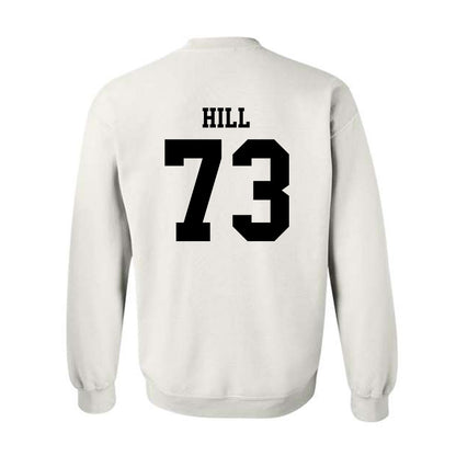 SDSU - NCAA Football : Brady Hill - Classic Shersey Crewneck Sweatshirt-1