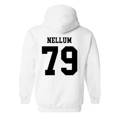 SDSU - NCAA Football : Harlem Nellum - Classic Shersey Hooded Sweatshirt-1