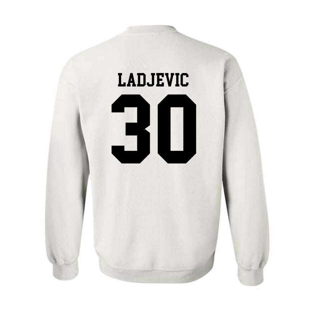 SDSU - NCAA Baseball : David Ladjevic - Classic Shersey Crewneck Sweatshirt-1