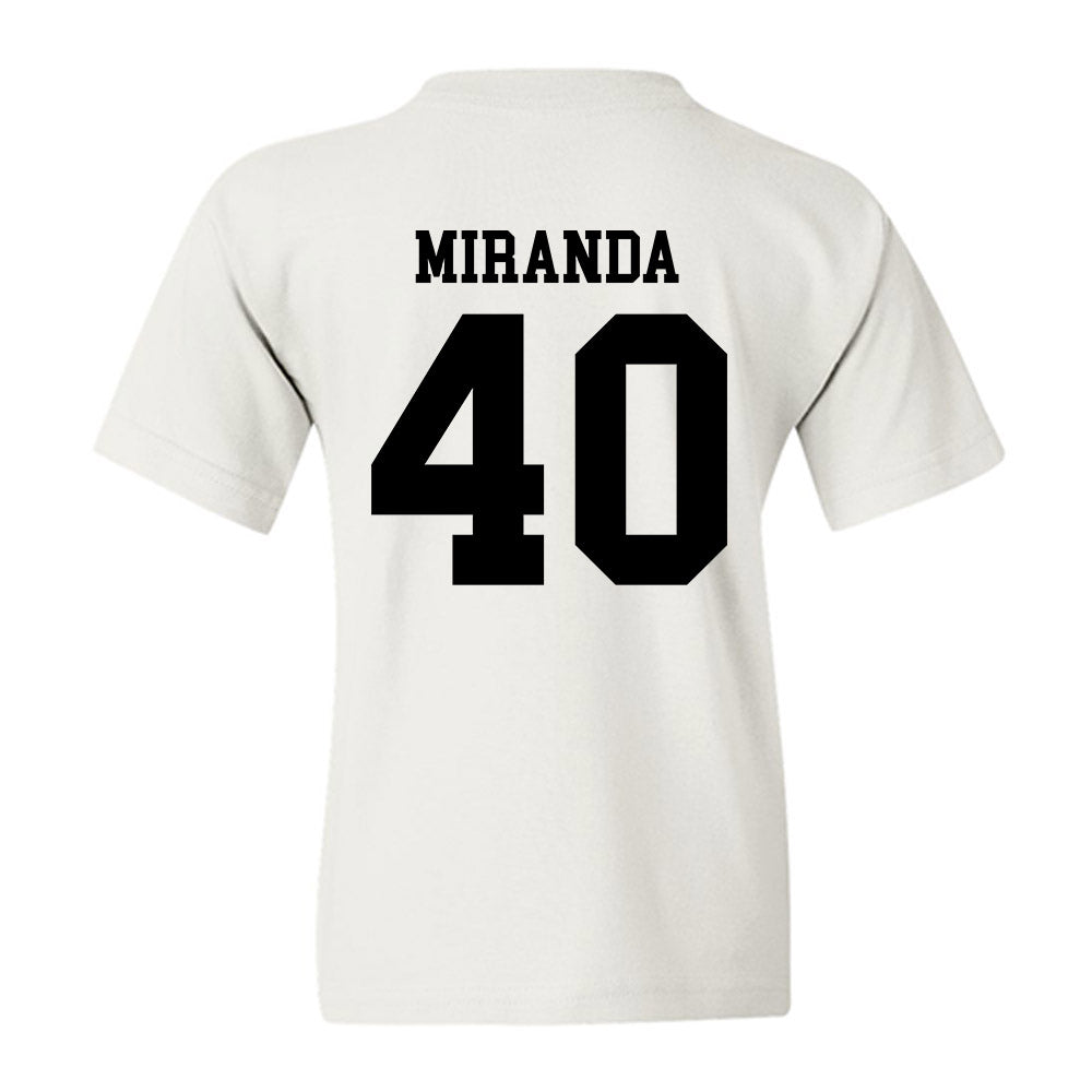 SDSU - NCAA Baseball : Evan Miranda - Classic Shersey Youth T-Shirt-1