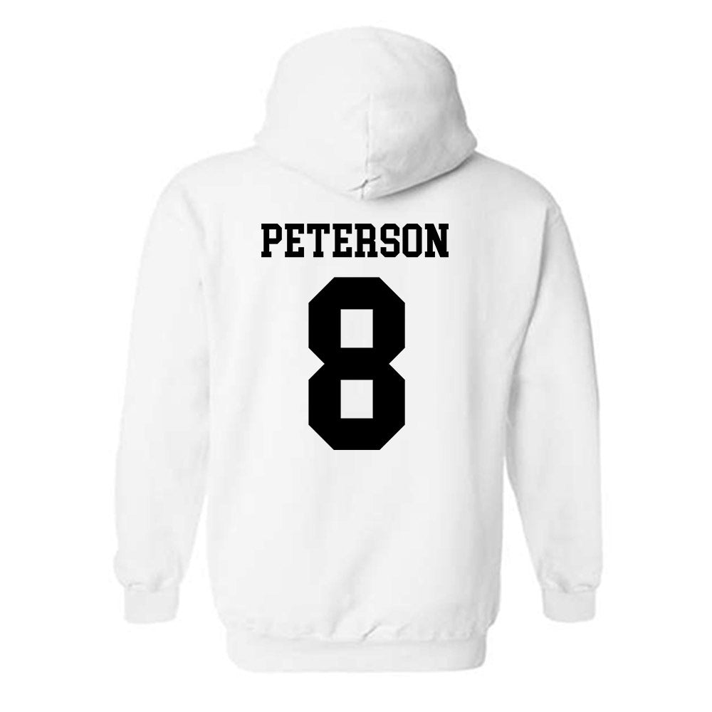 SDSU - NCAA Baseball : Tyce Peterson - Classic Shersey Hooded Sweatshirt-1