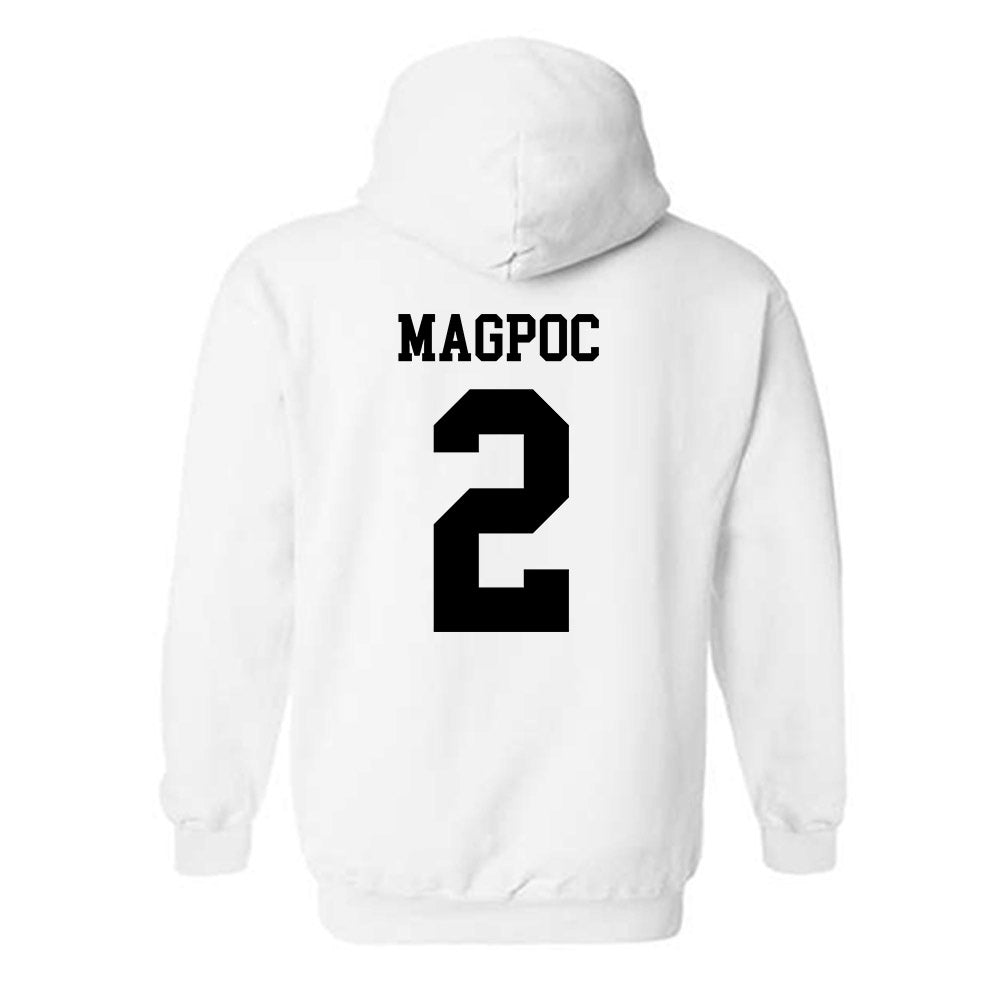 SDSU - NCAA Baseball : Adam Magpoc - Classic Shersey Hooded Sweatshirt-1