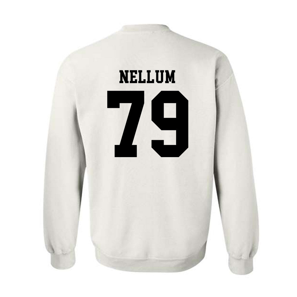 SDSU - NCAA Football : Harlem Nellum - Classic Shersey Crewneck Sweatshirt-1