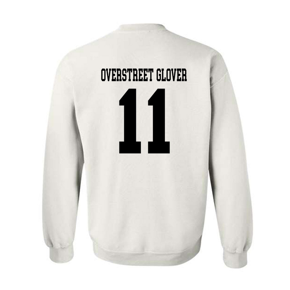 SDSU - NCAA Football : Deyhare Overstreet-Glover - Classic Shersey Crewneck Sweatshirt-1
