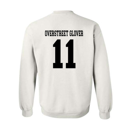SDSU - NCAA Football : Deyhare Overstreet-Glover - Classic Shersey Crewneck Sweatshirt-1