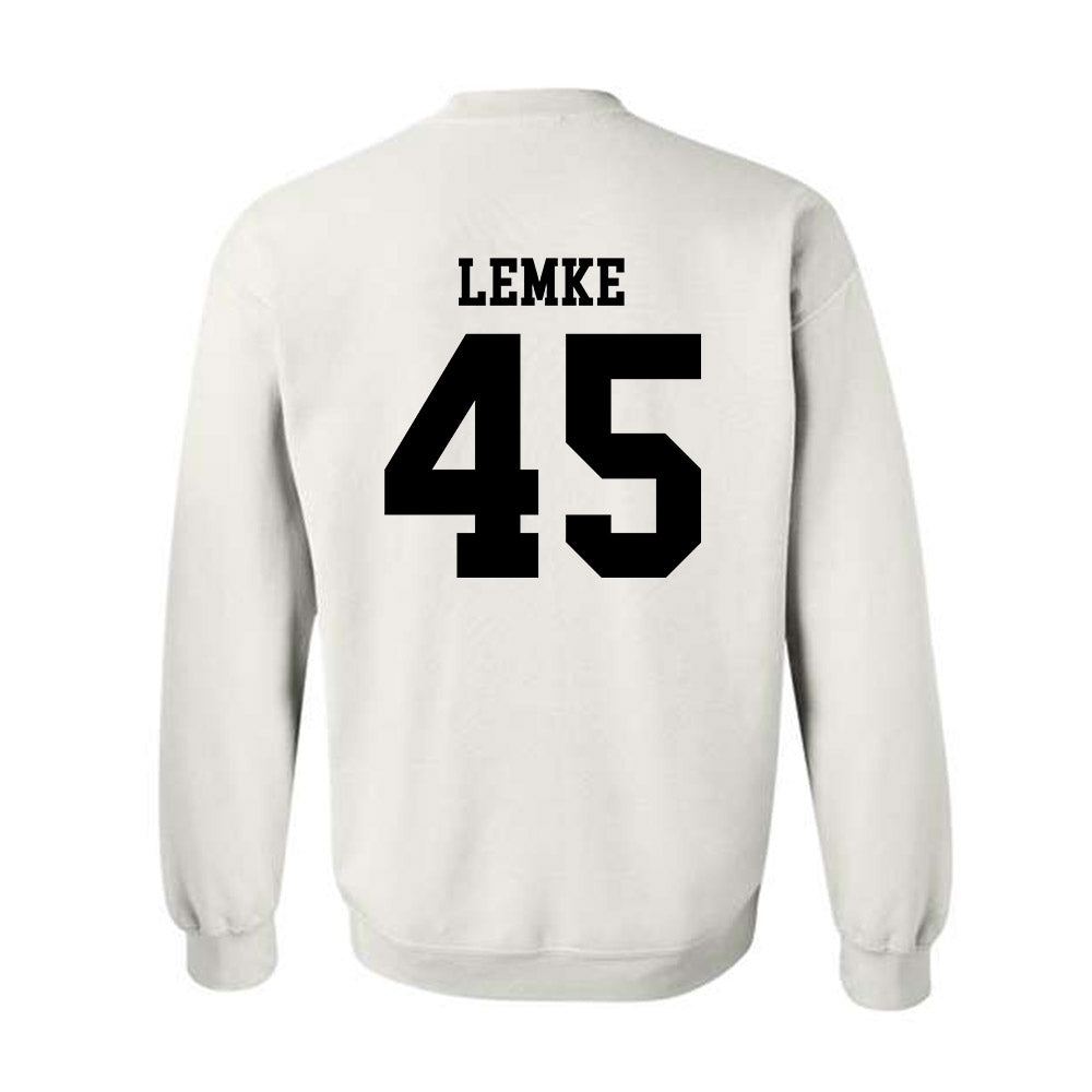 SDSU - NCAA Baseball : Simon Lemke - Classic Shersey Crewneck Sweatshirt-1
