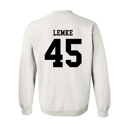 SDSU - NCAA Baseball : Simon Lemke - Classic Shersey Crewneck Sweatshirt-1