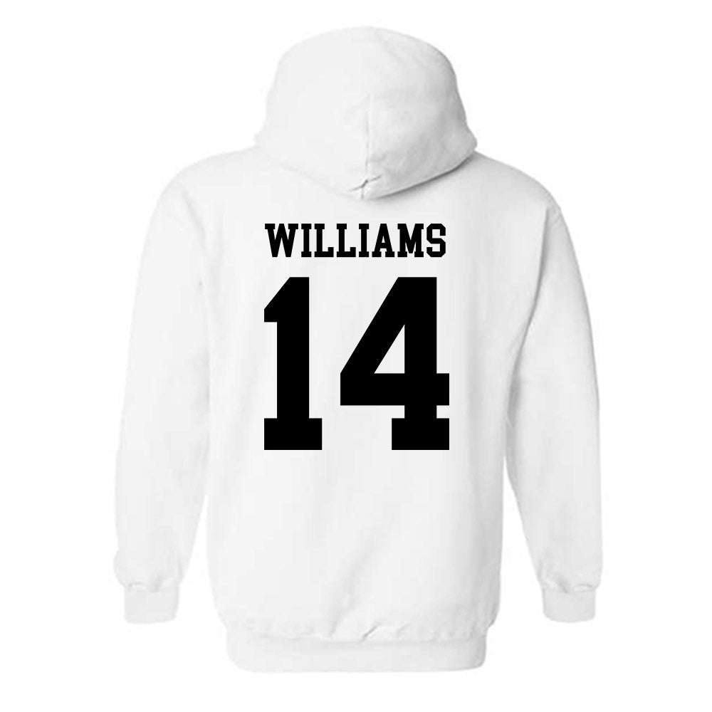 SDSU - NCAA Women's Basketball : Nala Williams - Classic Shersey Hooded Sweatshirt-1