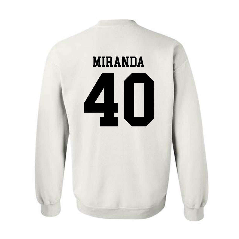 SDSU - NCAA Baseball : Evan Miranda - Classic Shersey Crewneck Sweatshirt-1