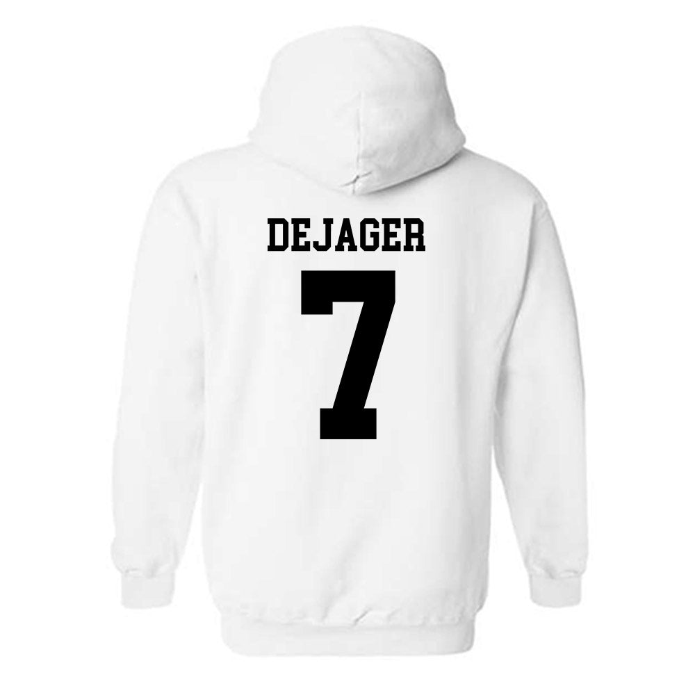 SDSU - NCAA Women's Volleyball : Annabelle DeJager - Classic Shersey Hooded Sweatshirt-1