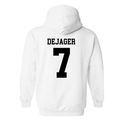 SDSU - NCAA Women's Volleyball : Annabelle DeJager - Classic Shersey Hooded Sweatshirt-1
