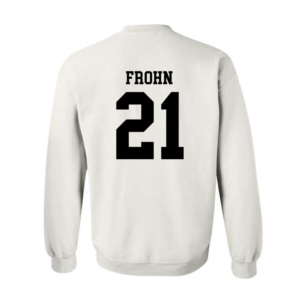 SDSU - NCAA Baseball : Jake Frohn - Classic Shersey Crewneck Sweatshirt-1