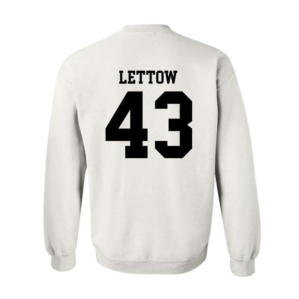 SDSU - NCAA Baseball : Rohan Lettow - Classic Shersey Crewneck Sweatshirt-1