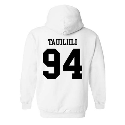 SDSU - NCAA Football : Tuaoa Tauiliili - Classic Shersey Hooded Sweatshirt-1