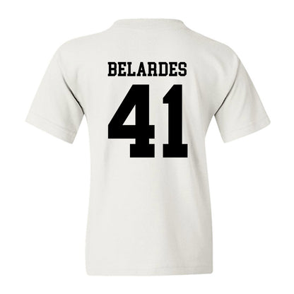 SDSU - NCAA Baseball : Alec Belardes - Classic Shersey Youth T-Shirt-1
