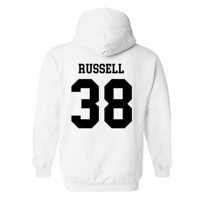 SDSU - NCAA Baseball : Aidan Russell - Classic Shersey Hooded Sweatshirt-1