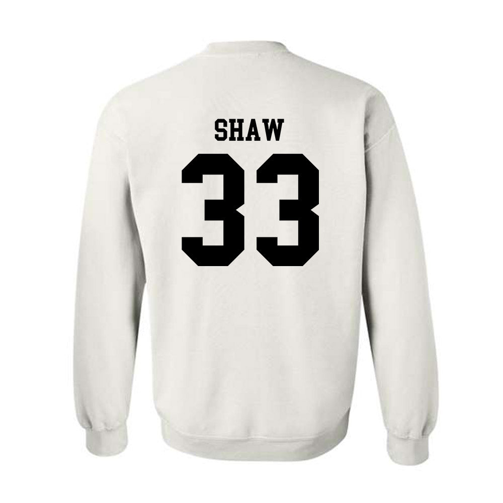 SDSU - NCAA Baseball : Connor Shaw - Classic Shersey Crewneck Sweatshirt-1