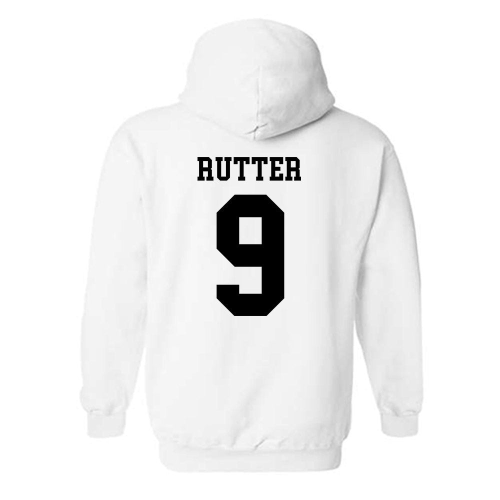 SDSU - NCAA Baseball : Drew Rutter - Classic Shersey Hooded Sweatshirt-1