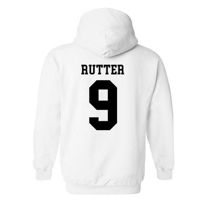 SDSU - NCAA Baseball : Drew Rutter - Classic Shersey Hooded Sweatshirt-1