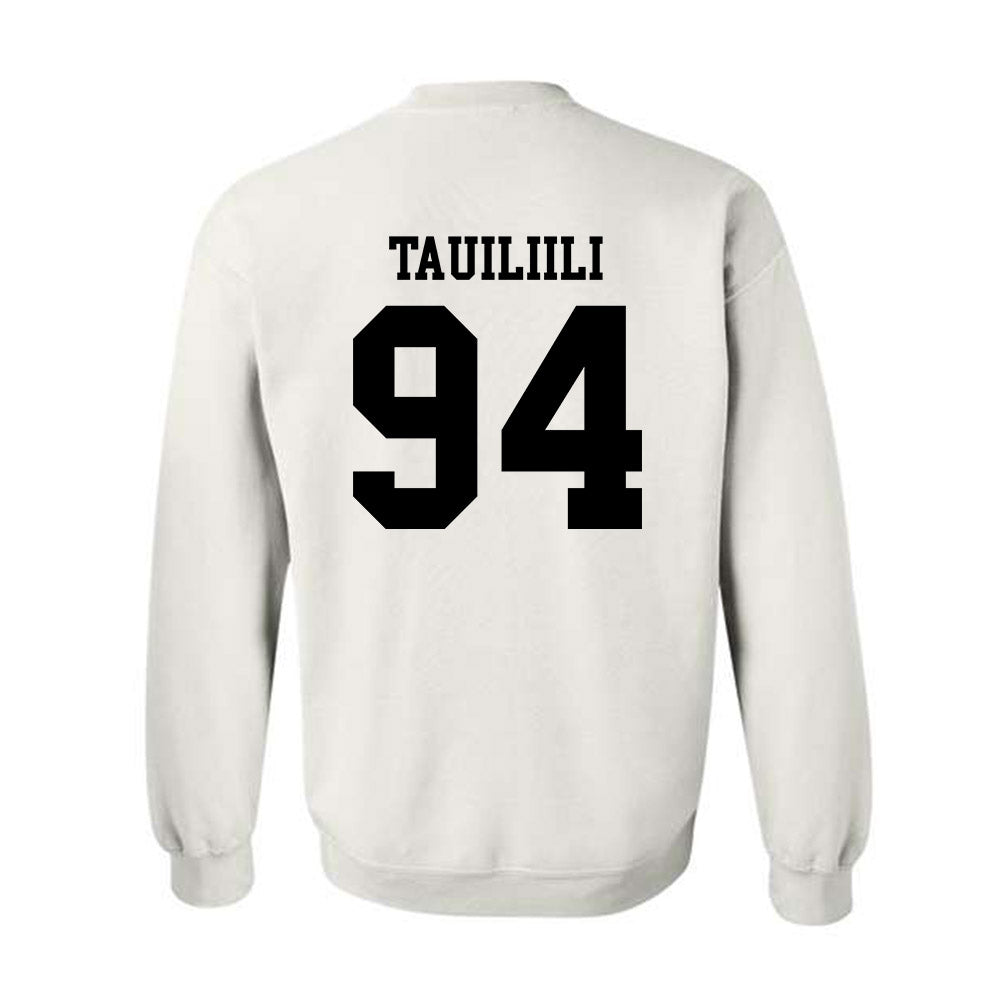 SDSU - NCAA Football : Tuaoa Tauiliili - Classic Shersey Crewneck Sweatshirt-1
