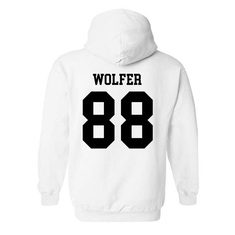 SDSU - NCAA Football : Ryan Wolfer - Classic Shersey Hooded Sweatshirt-1