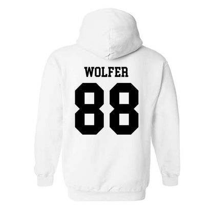 SDSU - NCAA Football : Ryan Wolfer - Classic Shersey Hooded Sweatshirt-1