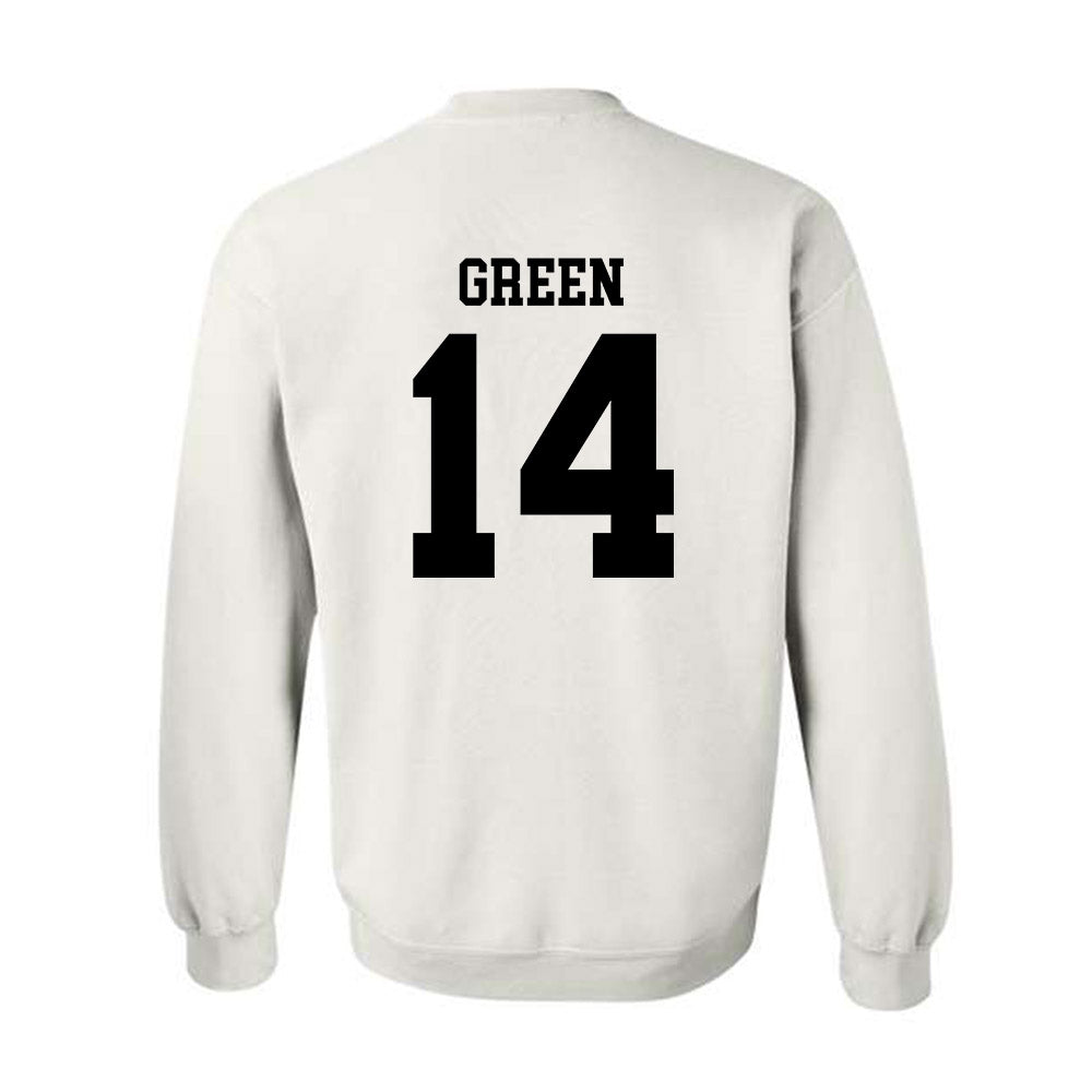 SDSU - NCAA Football : Isaiah Green - Classic Shersey Crewneck Sweatshirt-1
