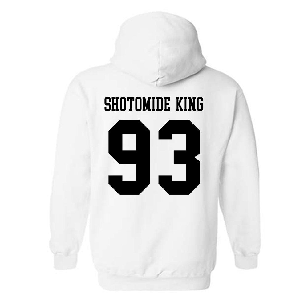 SDSU - NCAA Football : Ayo Shotomide-King - Classic Shersey Hooded Sweatshirt-1