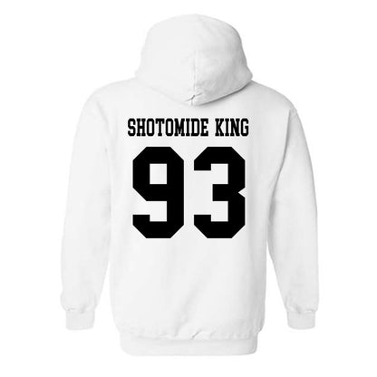 SDSU - NCAA Football : Ayo Shotomide-King - Classic Shersey Hooded Sweatshirt-1