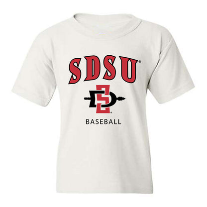 SDSU - NCAA Baseball : Chris Canavan - Classic Shersey Youth T-Shirt-0